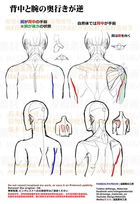 個人メモ：背中のよくある違和感